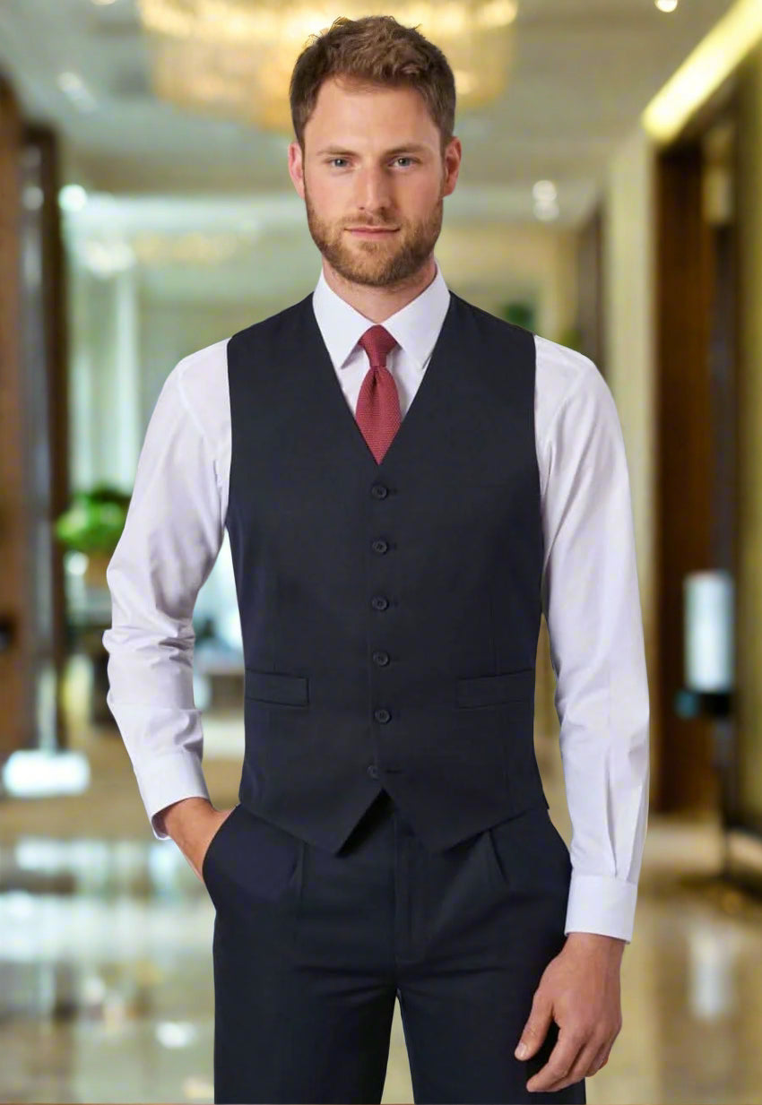 1094 - Gamma Mens Waistcoat - The Staff Uniform Company