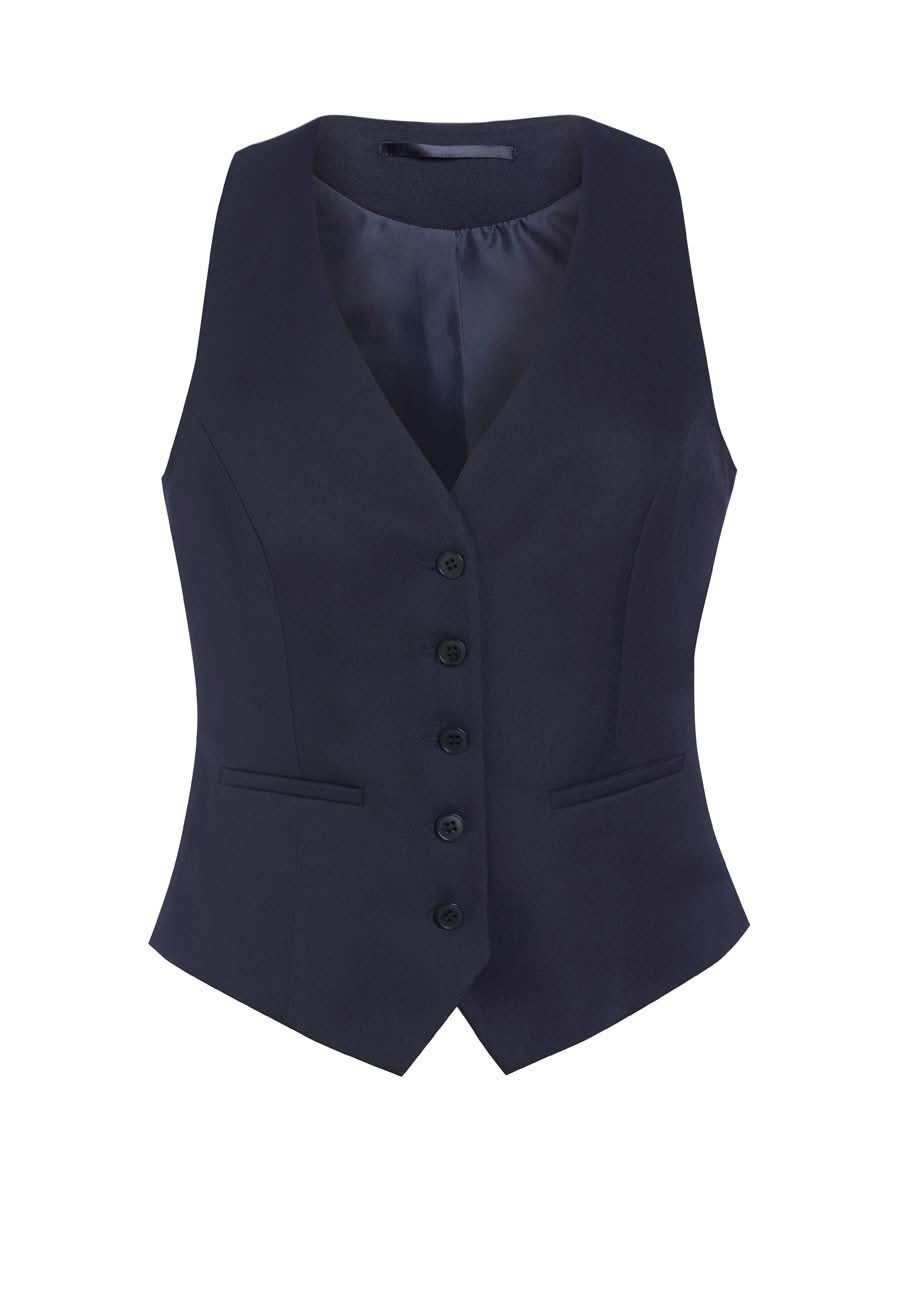 Luna Ladies Waistcoat Ladies Waistcoat Brook Taverner Navy XS