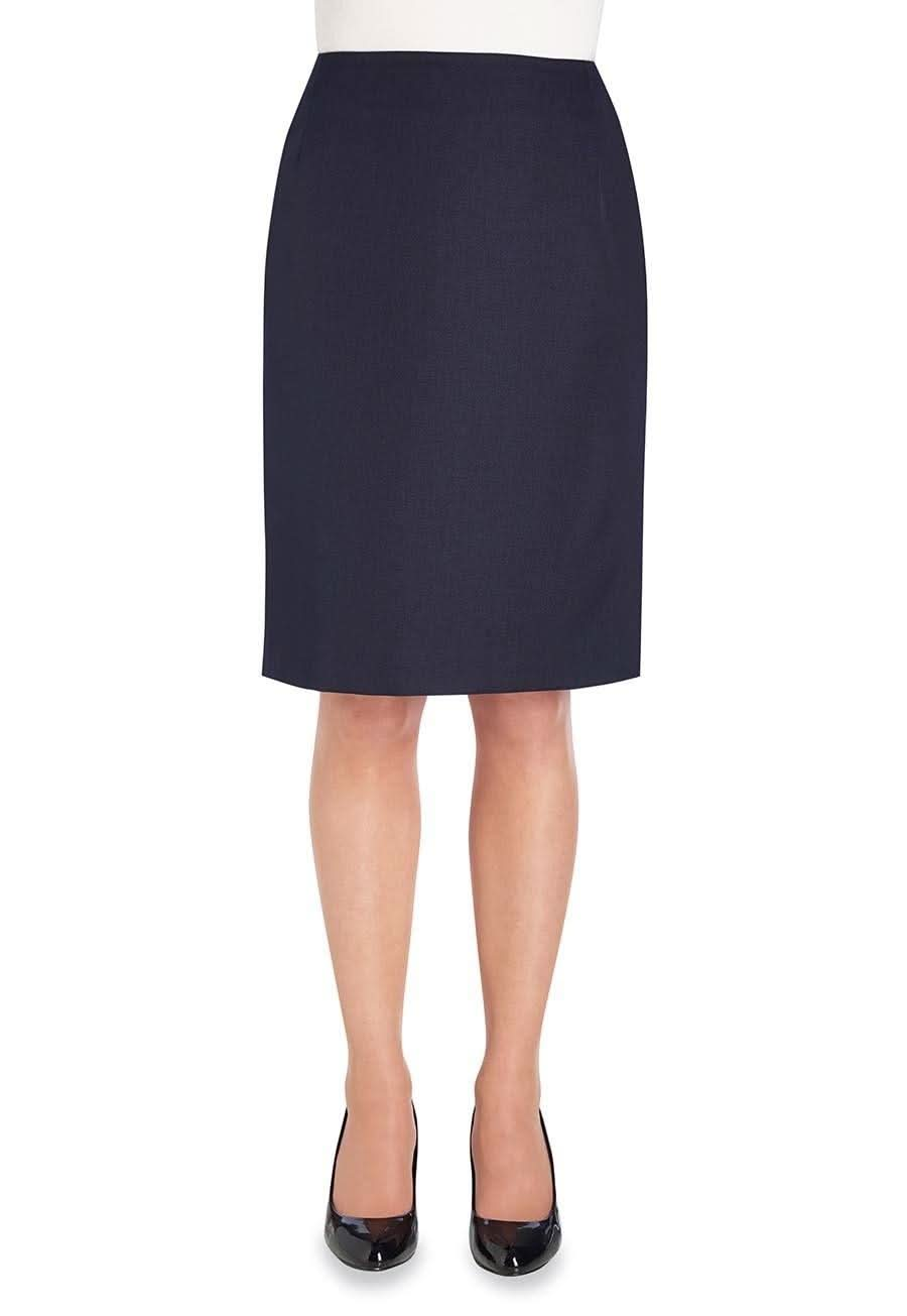 Pluto Ladies Straight Skirt Skirts Brook Taverner Navy 4