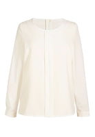 Riola Crepe de Chine Blouse Blouses Brook Taverner Cream 6