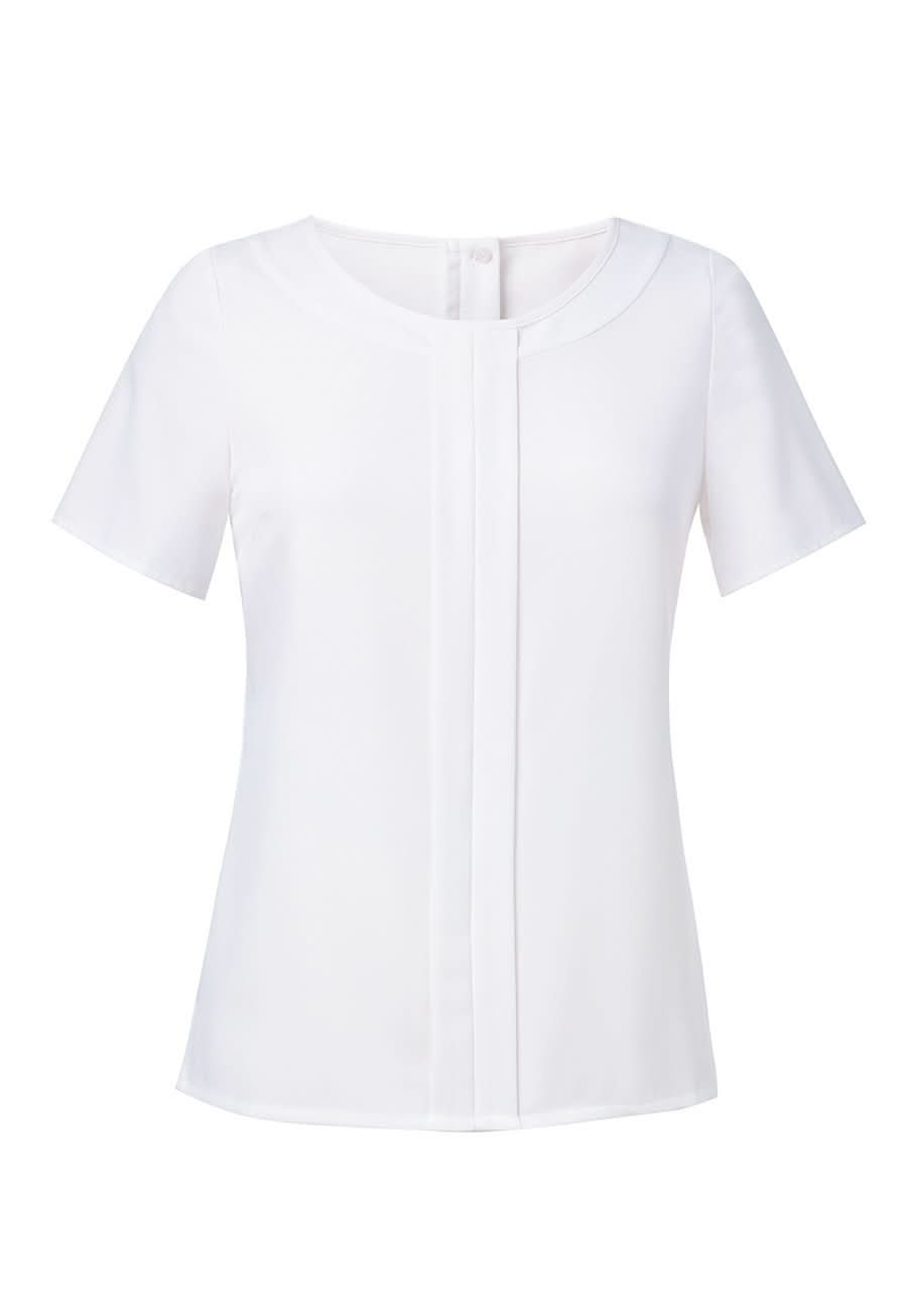 2265 - Felina Crepe de Chine Blouse - The Staff Uniform Company