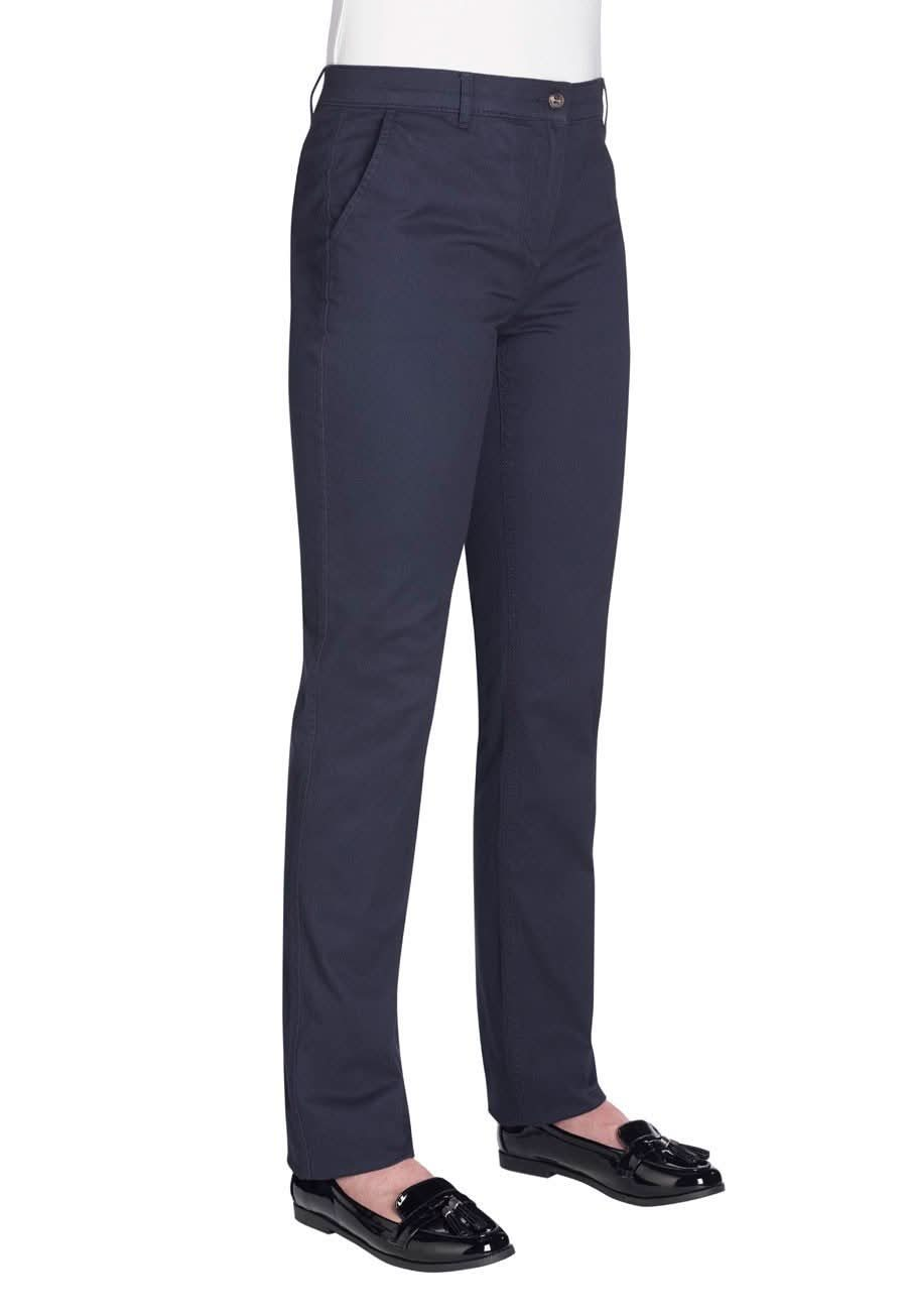 Houston Ladies Slim Leg Chino Trouser Womens Chinos Brook Taverner