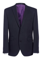 Jupiter Mens Tailored Fit Suit Jacket Mens Suit Jacket Brook Taverner Navy 34" Regular