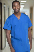 4876: Royal Blue Cherokee Unisex Scrub Top Unisex Scrub Top Cherokee Originals XXS