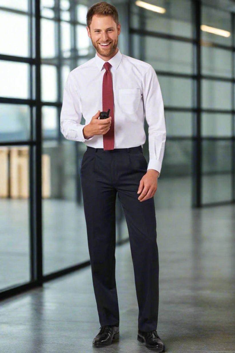 8515 - Delta Single Pleat Trouser - The Staff Uniform Company