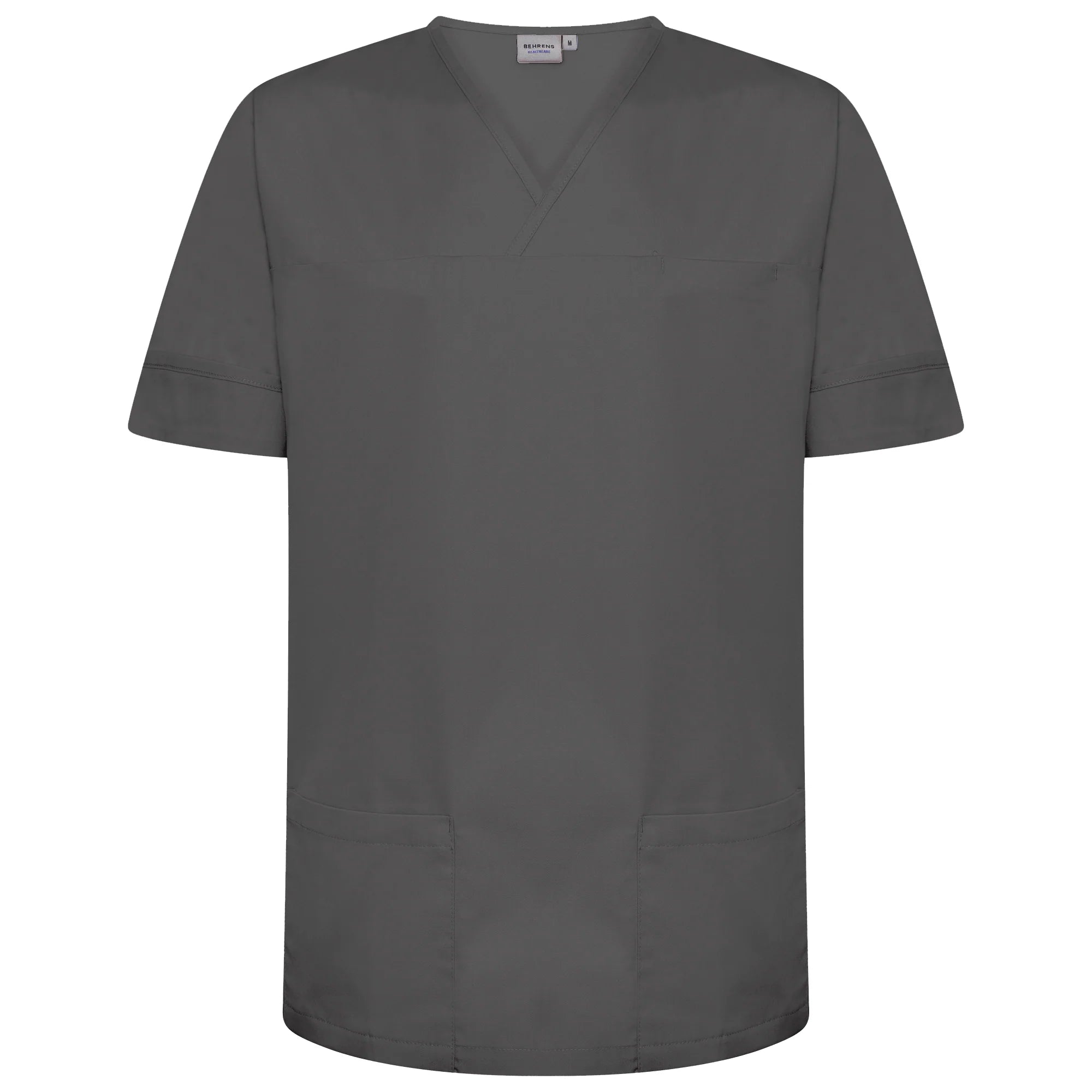 Storm Grey Behrens NSTP Unisex Smart Scrub Tunic Unisex Scrub Top Behrens XS