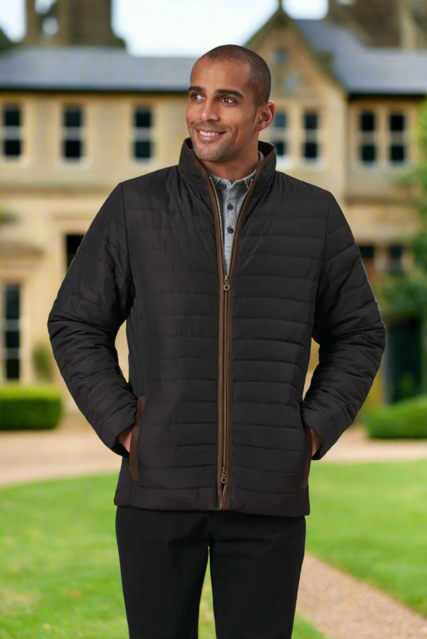 Orlando Mens Quilted Jacket Mens Coats Brook Taverner