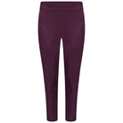 Etta Cropped Ladies Beauty Trouser Salon & Spa Trousers La Beeby Plum 6