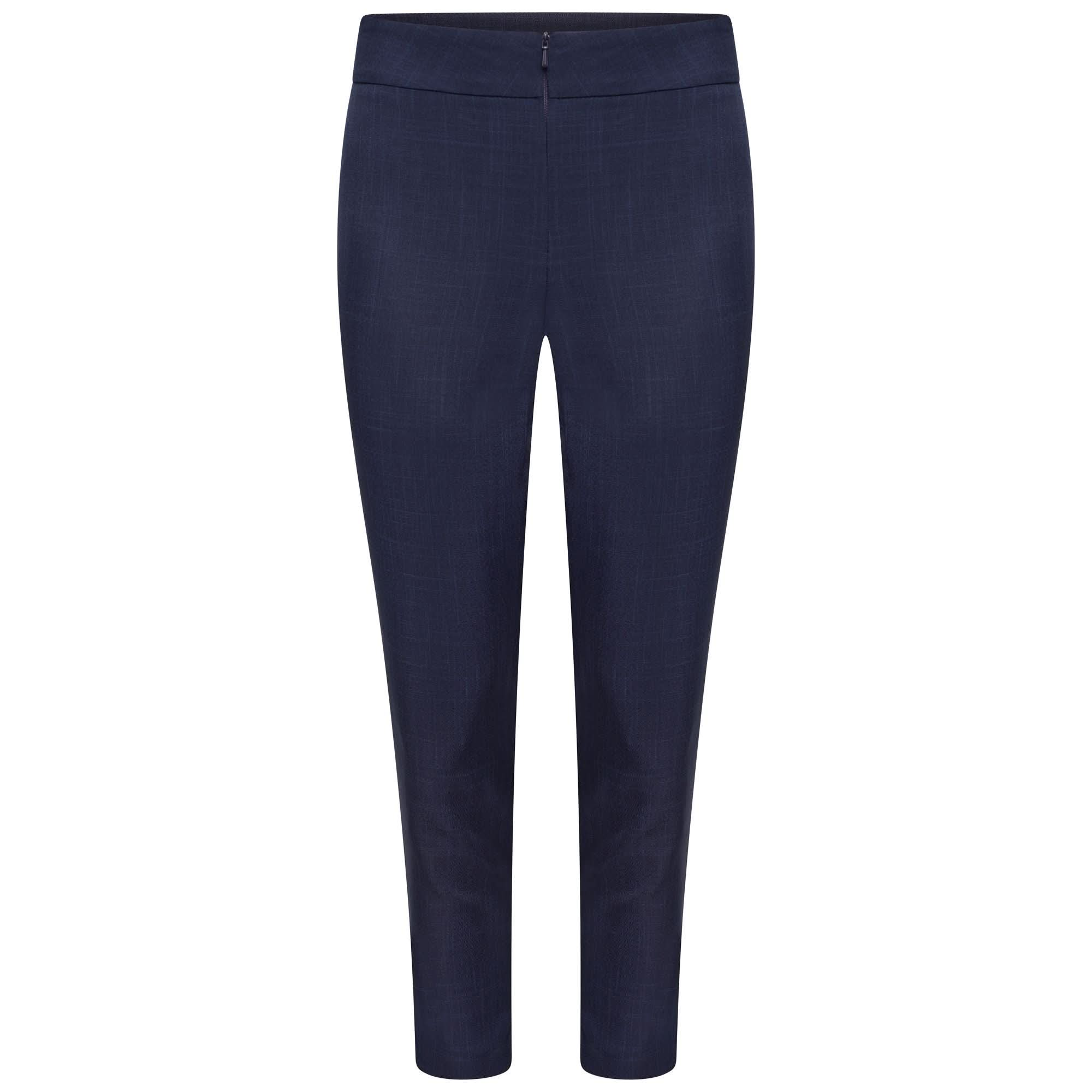 Etta Cropped Ladies Beauty Trouser Salon & Spa Trousers La Beeby Navy 6