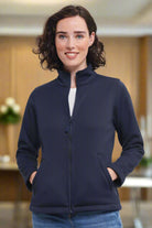 J040F: Ladies Smart Softshell Jacket Womens Softshell Jackets Russell French Navy XS