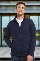 J040M: Smart Mens Softshell Jacket Mens Softshell Jackets Russell French Navy XS