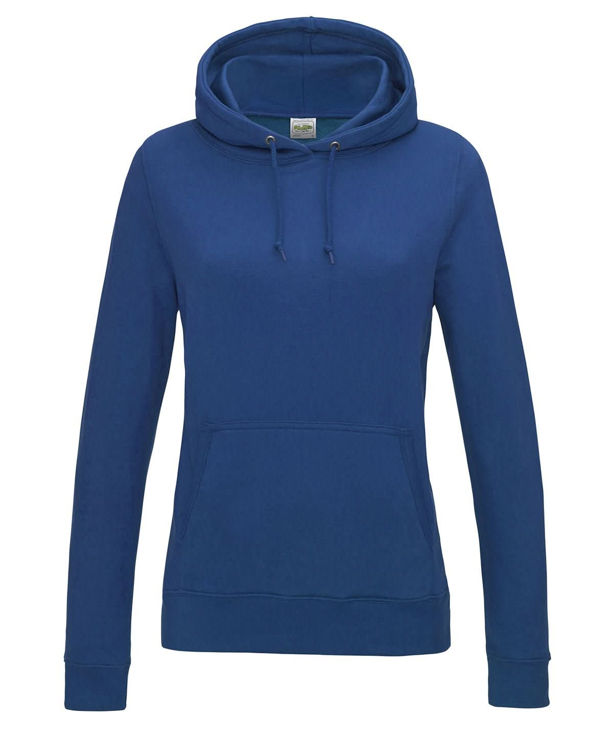 JH01F: Ladies College Style Hoodie Womens Hoodies AWDis Just Hoods