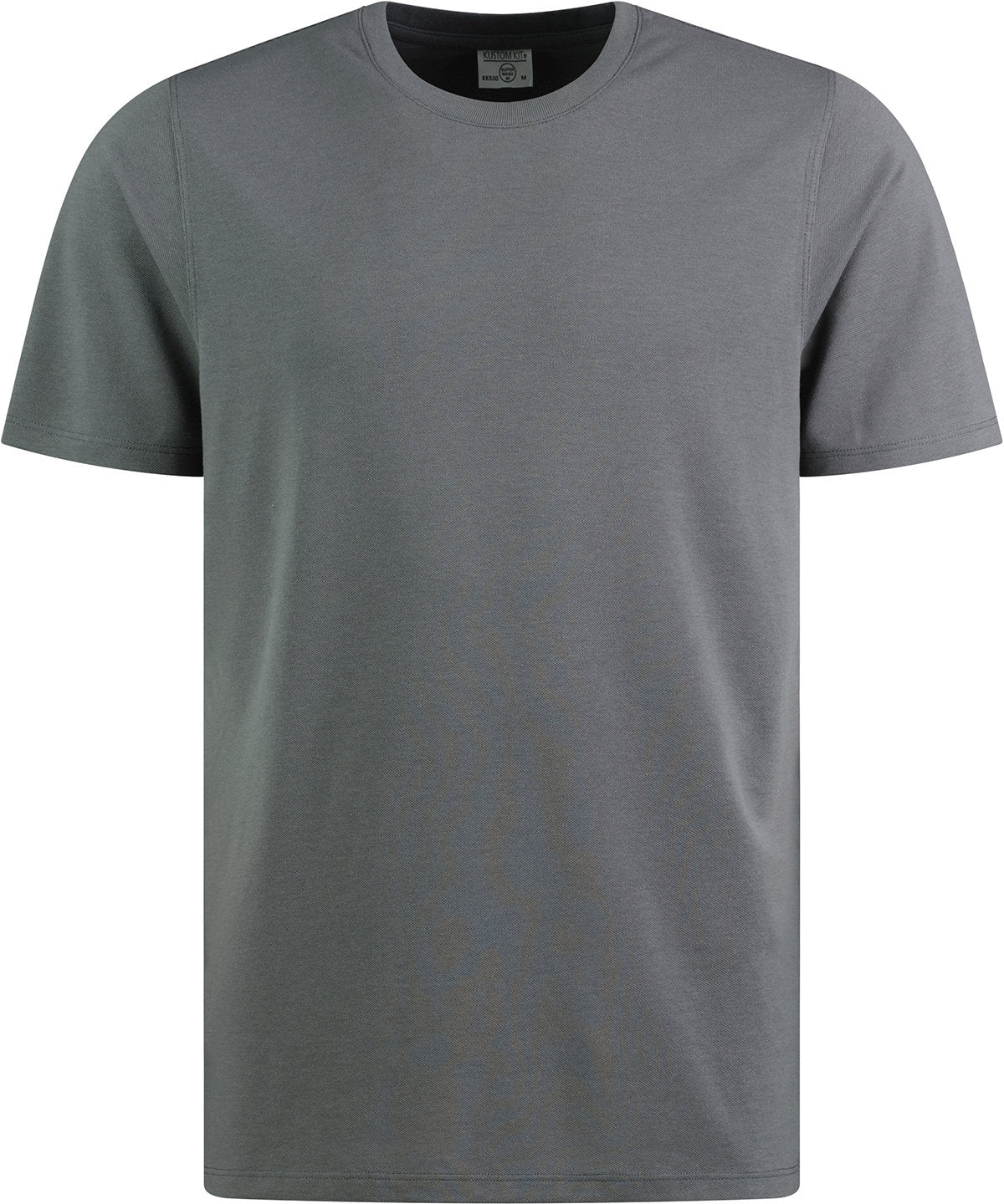 KK530: Superwash 60 Pique T-Shirt Mens T-Shirts Kustom Kit Charcoal XS