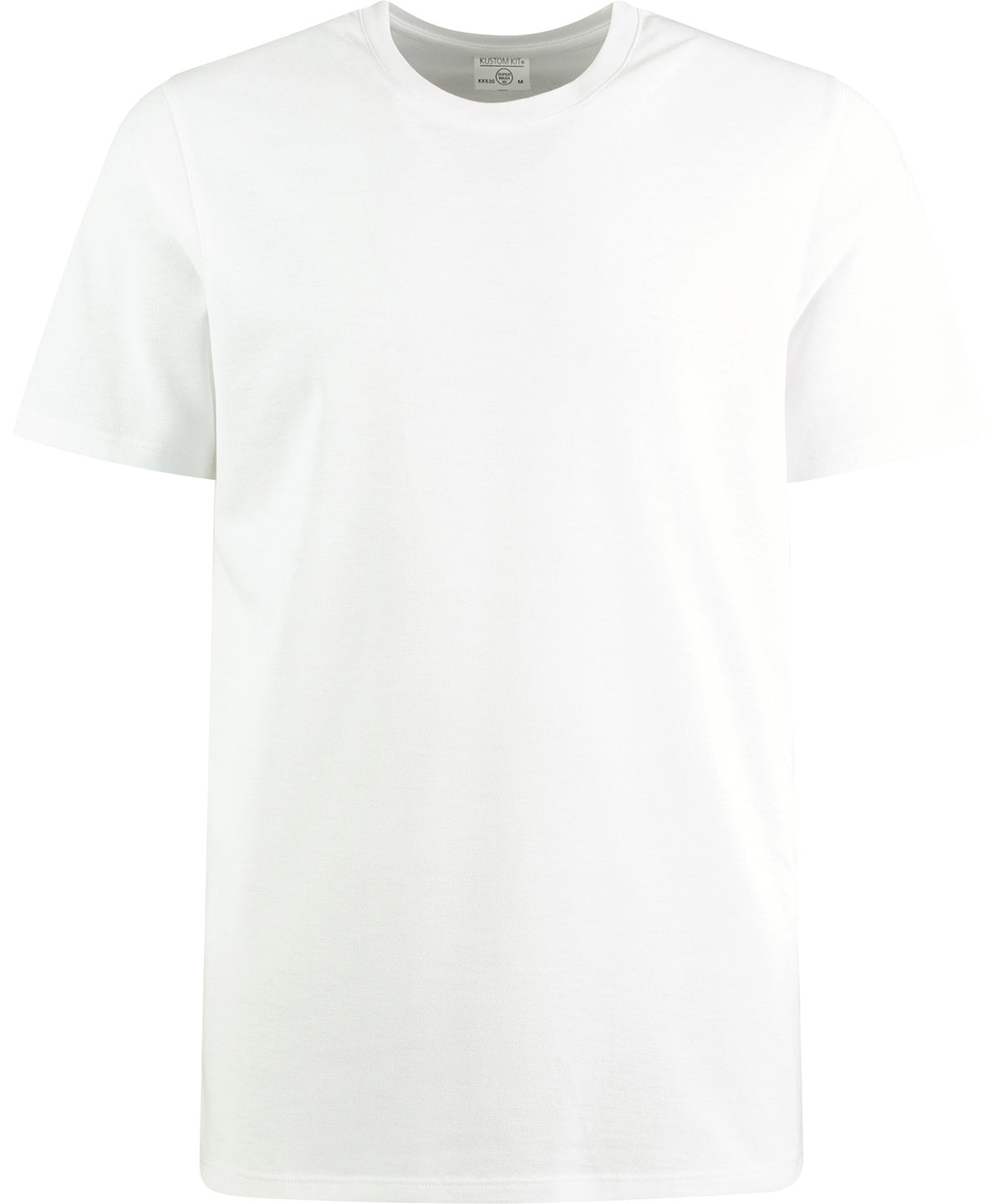 KK530: Superwash 60 Pique T-Shirt Mens T-Shirts Kustom Kit White XS