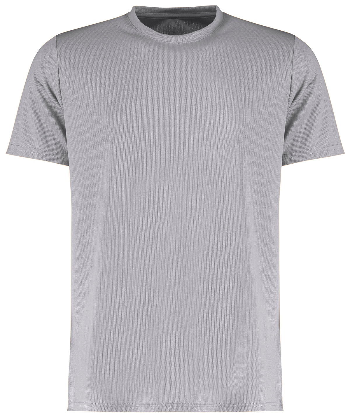 KK555: Cooltex Plus Wicking T-Shirt Mens T-Shirts Kustom Kit Solid Heather Grey XS