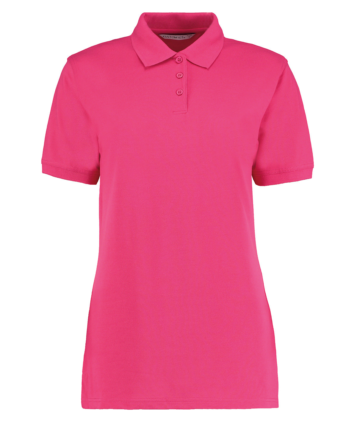 KK703: Klassic Superwash Womens Polo Shirt Womens Polos Kustom Kit Raspberry 6