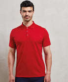 Mens Coolchecker Pique Polo - The Staff Uniform Company