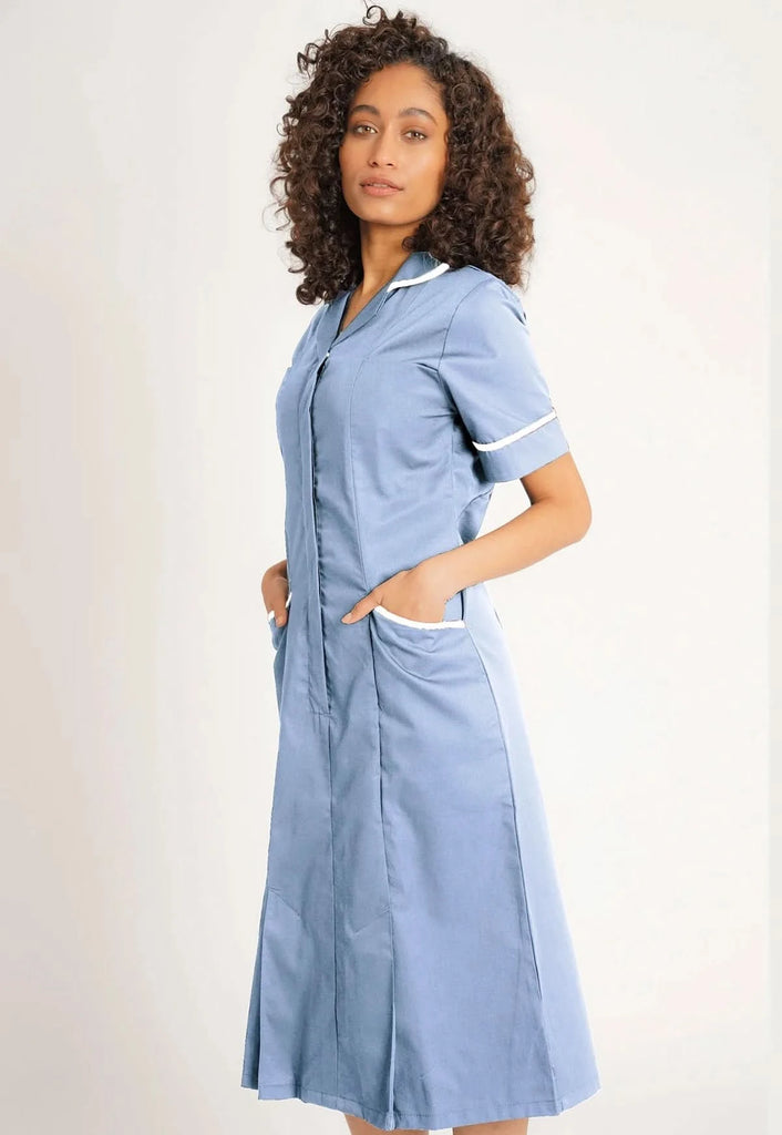 NCLD - Light Blue Nurse Dress - The Staff Uniform Company