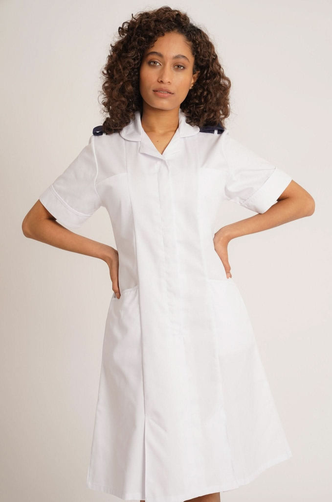 NCLDE - Ladies Dress With Epaulette Loops - The Staff Uniform Company