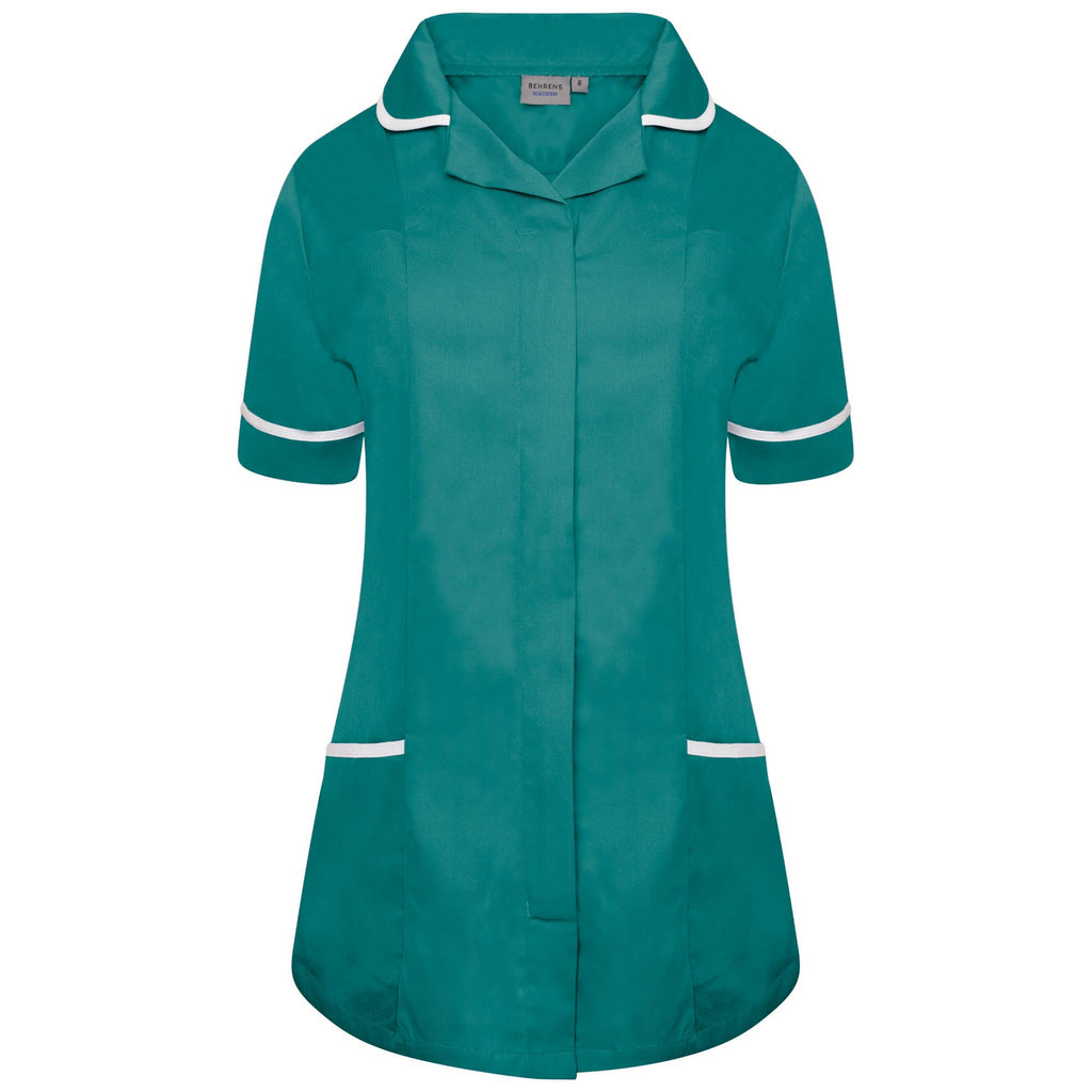 NCLT - Round Collar Tunic (Greens) - The Staff Uniform Company