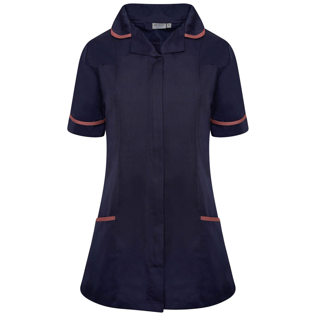 NCLT - Round Collar Tunic (Navy) - The Staff Uniform Company