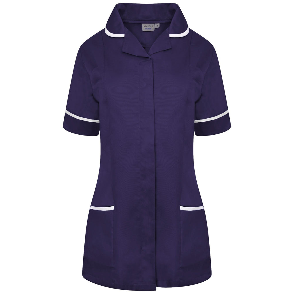 NCLT - Round Collar Tunic (Navy) - The Staff Uniform Company