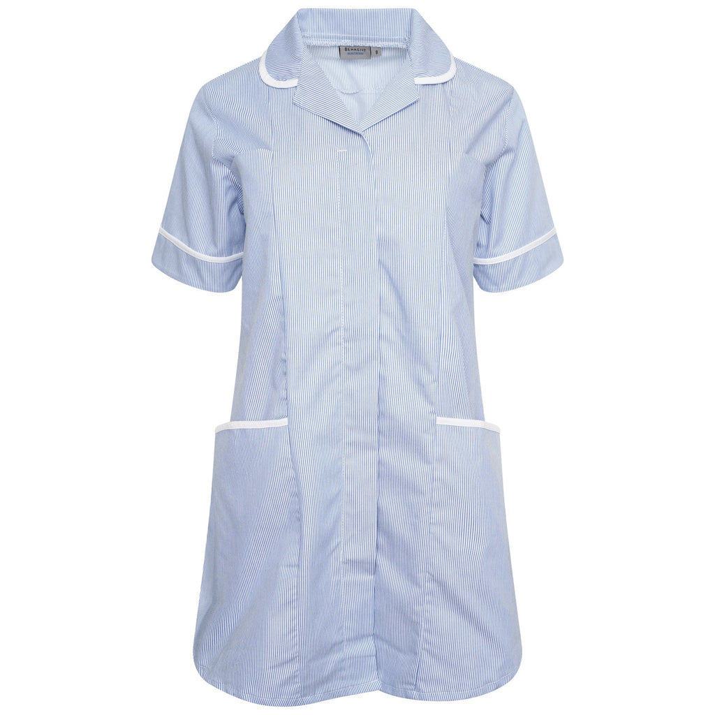 NCLTPSM - Ladies Maternity Tunic (Stripes) - The Staff Uniform Company