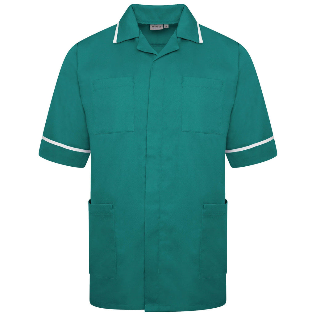 NCMT - Mens Classic Healthcare Tunic (Greens) - The Staff Uniform Company