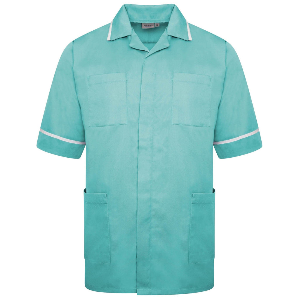 NCMT - Mens Classic Healthcare Tunic (Greens) - The Staff Uniform Company