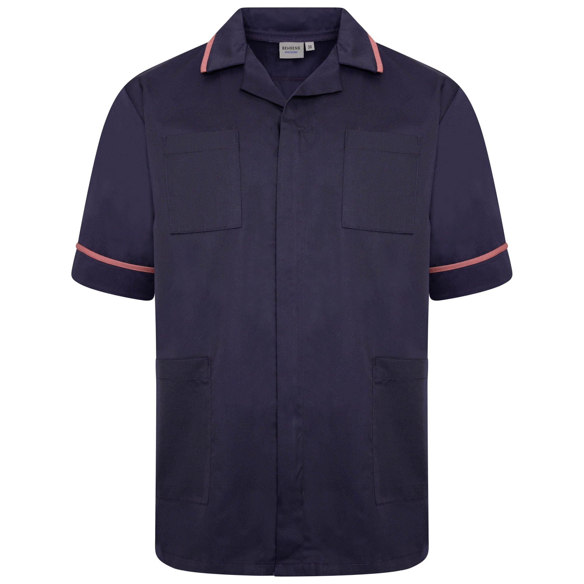 NCMT - Mens Classic Healthcare Tunic (Navys) - The Staff Uniform Company