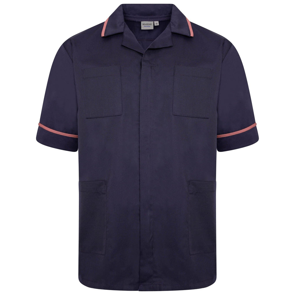 NCMT - Mens Classic Healthcare Tunic (Navys) - The Staff Uniform Company