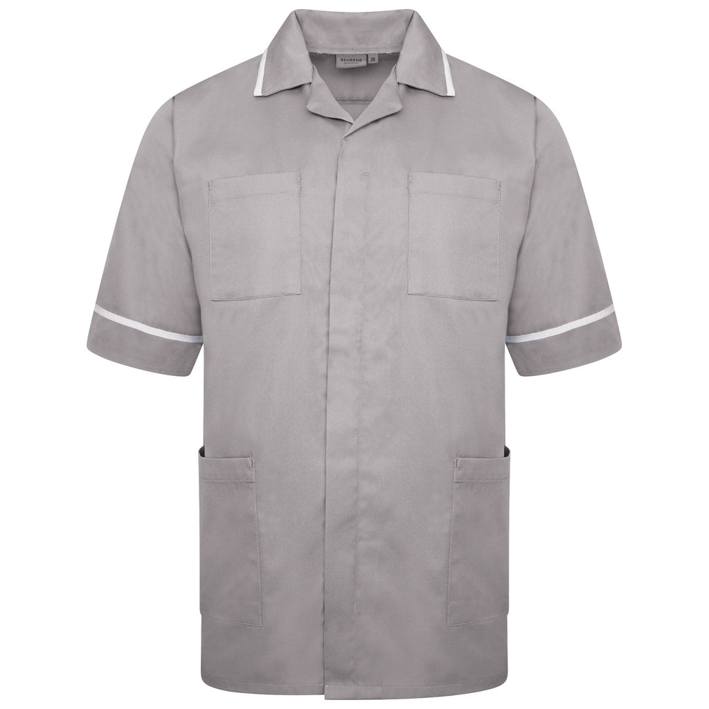 NCMT - Mens Classic Healthcare Tunic (Neutrals) - The Staff Uniform Company