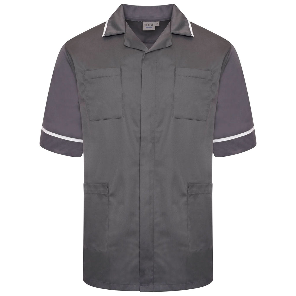 NCMT - Mens Classic Healthcare Tunic (Neutrals) - The Staff Uniform Company