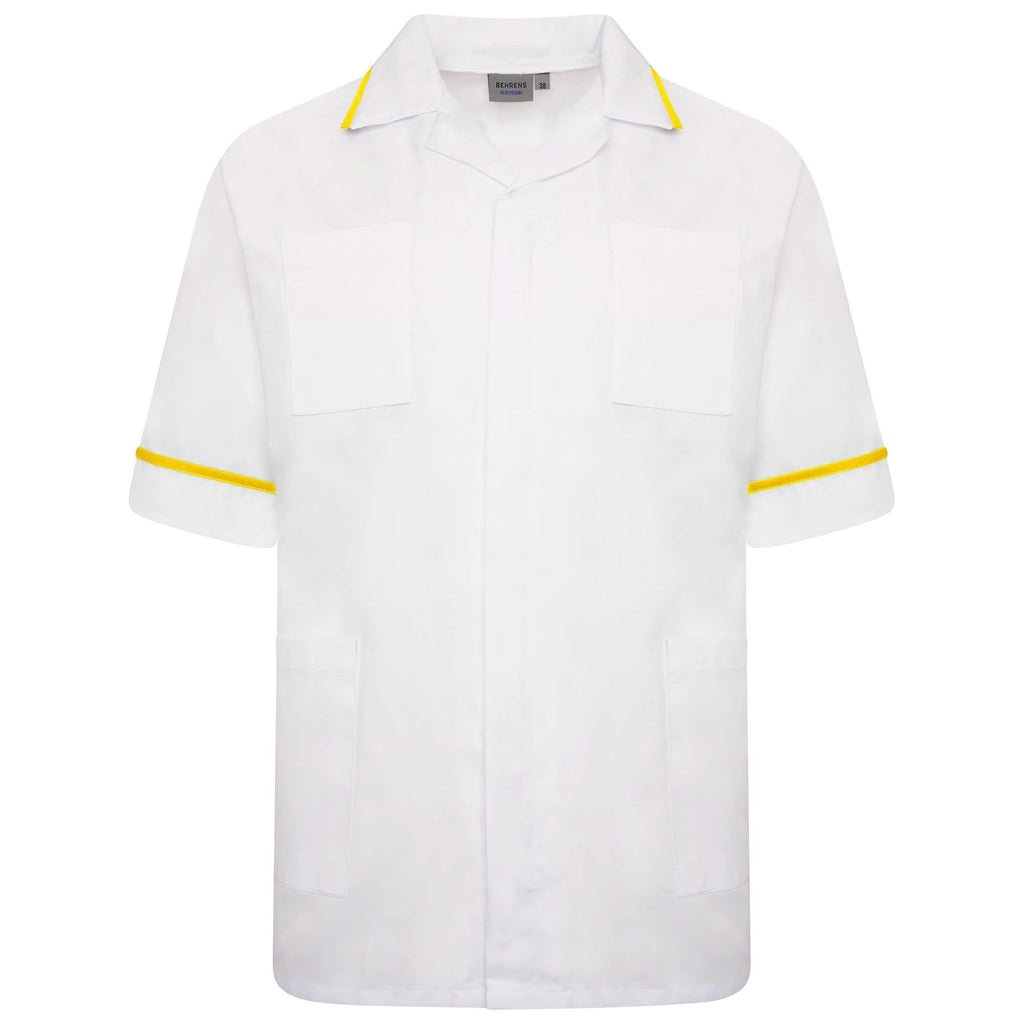 NCMT - Mens Classic Healthcare Tunic (Whites) - The Staff Uniform Company