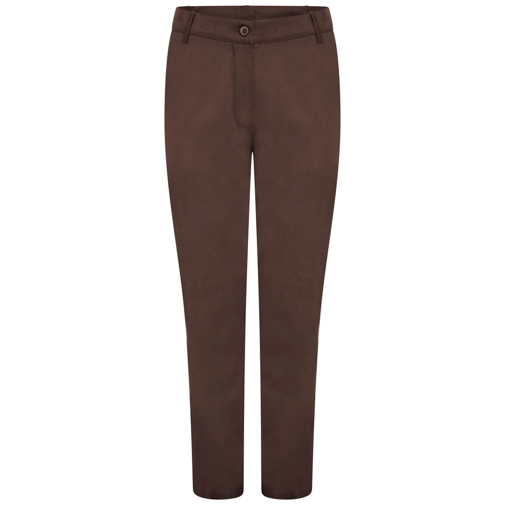 NLSPCT - Ladies Healthcare Trouser - Brown - The Staff Uniform Company