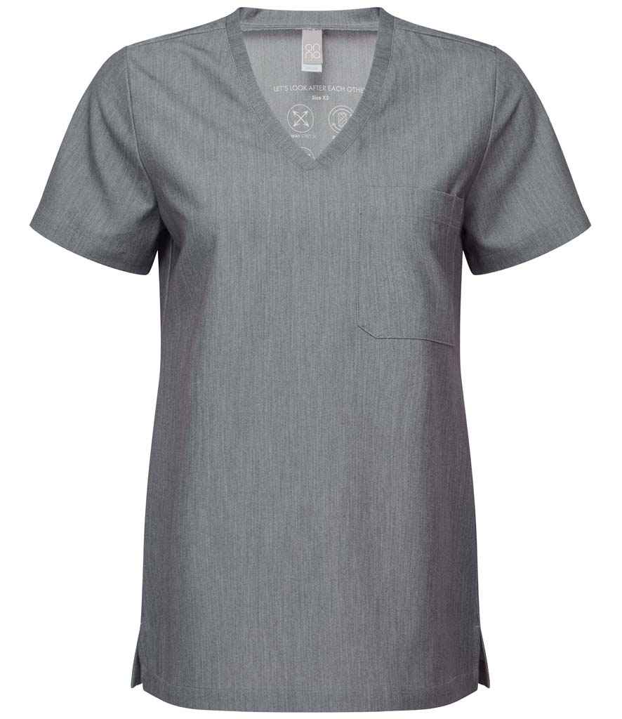 Onna Ladies "Limitless" Scrub Tunic Scrubs Onna by Premier Dynamo Grey XS