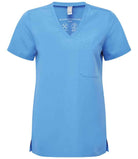 Onna Ladies "Limitless" Scrub Tunic Scrubs Onna by Premier Ceil Blue XS