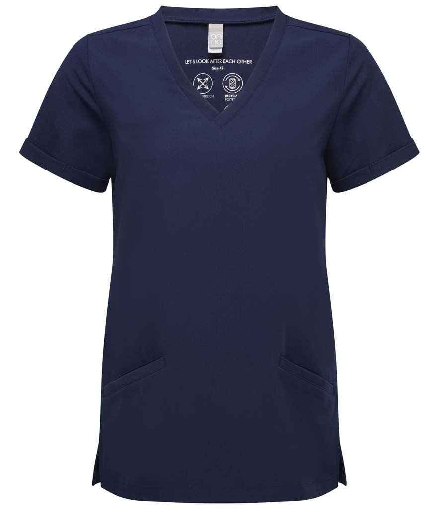 Onna Ladies "Invincible" Scrub Tunic Scrubs Onna by Premier Navy XS