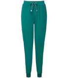 Onna Ladies "Energized" Jogger Scrub Trousers Scrubs Onna by Premier Clean Green XS