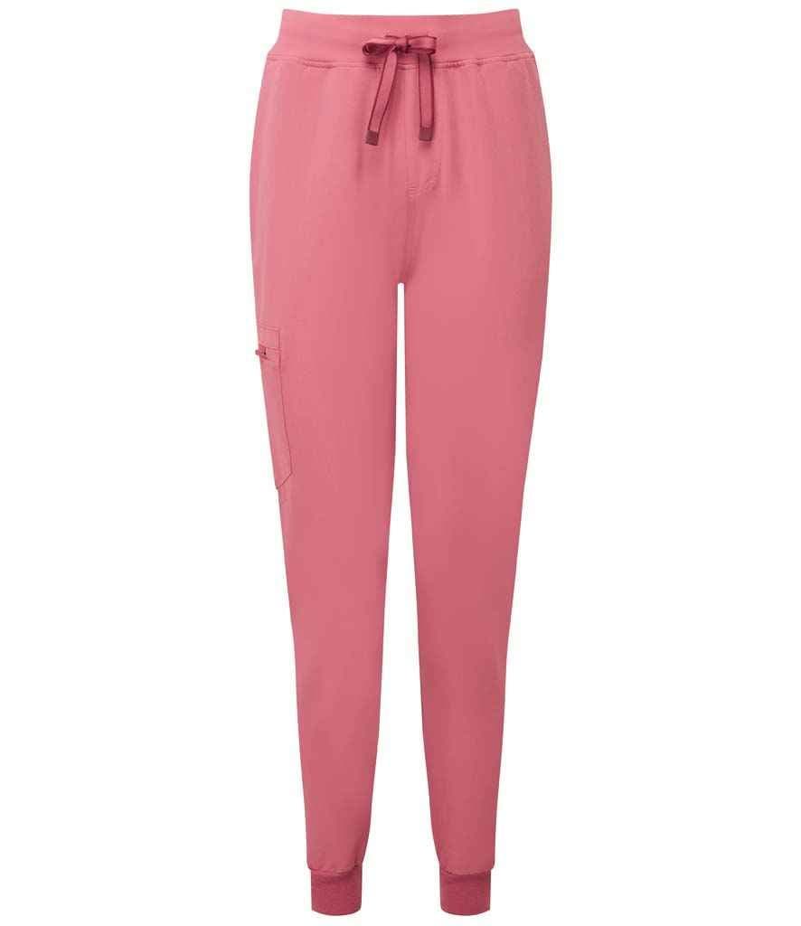 Onna Ladies "Energized" Jogger Scrub Trousers Scrubs Onna by Premier Calm Pink XS