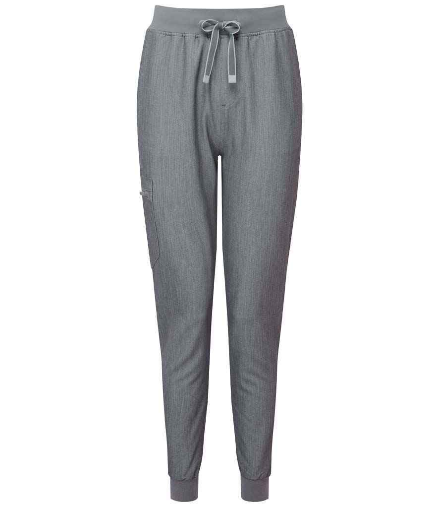 Onna Ladies "Energized" Jogger Scrub Trousers Scrubs Onna by Premier Dynamo Grey XS