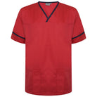 NSTT - Unisex Contrast Trim Smart Scrub Tunic (Colours) - The Staff Uniform Company