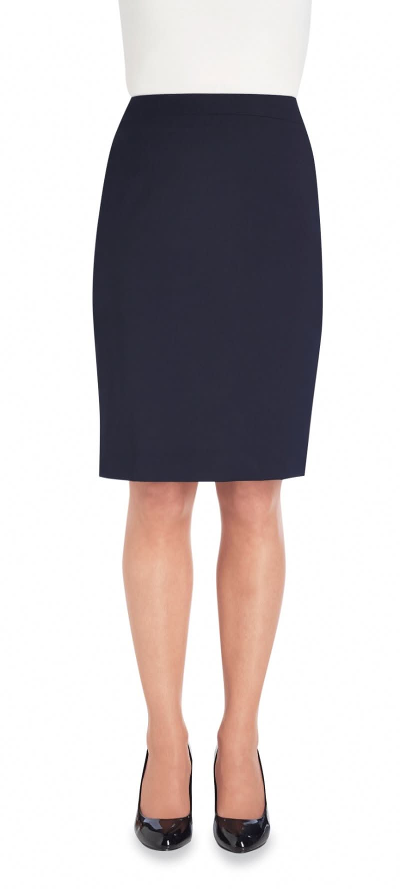 Numana Straight Skirt Skirts Brook Taverner Navy 6 Regular (22")