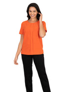 Poppy Ladies Round Neck Blouse Blouses Vortex Designs