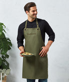 PR121: Barley Bib Apron Aprons Premier