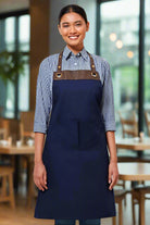 PR123: Espresso Bib Apron Aprons Premier