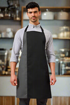 PR162: Contrast Bib Apron Aprons Premier