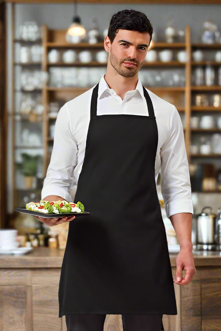 PR165: Essential bib apron Aprons Premier