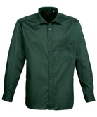 PR200: Mens Long Sleeve Poplin Shirt Mens Long Sleeve Shirts Premier