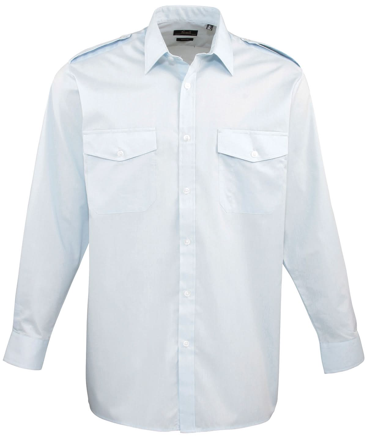 PR210 - Long Sleeve Pilot Shirt - The Staff Uniform Company